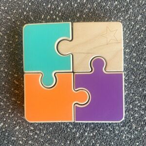 Lovevery Chunky Wooden Jigsaw Puzzle